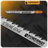 Szúrófűrészlap készlet fához, 10 db, T-befogás, HCS, PM-ZBDW-10T – Powermat (PM1372)