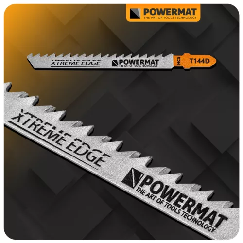 Szúrófűrészlap készlet fához, 10 db, T-befogás, HCS, PM-ZBDW-10T – Powermat (PM1372)