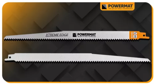 Orrfűrészlap készlet fához és fémhez, 28 db, 4–12 col, univerzális befogás, PM-ZBDP-28T – Powermat (PM1374)