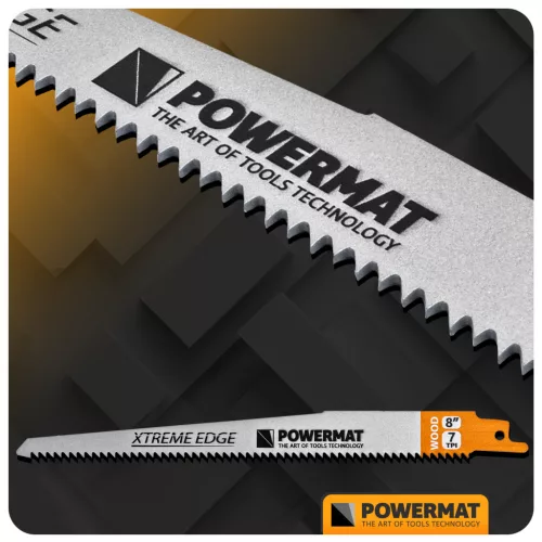 Orrfűrészlap készlet fához és fémhez, 28 db, 4–12 col, univerzális befogás, PM-ZBDP-28T – Powermat (PM1374)