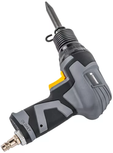 Pneumatikus vésőkalapács 4500 ütés/perc, 10 mm-es befogással, 4 vésővel, PM-MLP-10T – Powermat (PM1377)