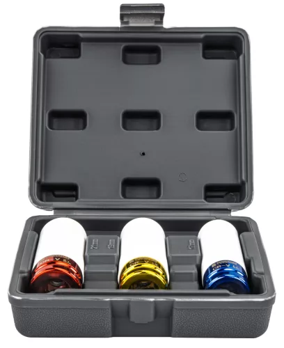 Gépi dugókulcs készlet 1/2 col, 3 db (17, 19, 21 mm), alufelnihez, PM-ZNU-1721T – Powermat (PM1378)