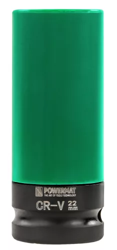 Gépi dugókulcs készlet 1/2 col, 4 db (17–22 mm), alufelnihez, PM-ZNU-1722T – Powermat (PM1379)