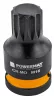 Gépi dugókulcsfej készlet bordás (spline) profillal 1/2", 6 db, M14–M18, Cr-Mo, kofferben, PM-ZNU-1418T – Powermat (PM1381)