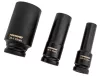 Gépi dugókulcsfej készlet 1/2", 15 részes, 10–30 mm, hosszú 78 mm, CrV, fém kofferben, PM-ZNU-1032T – Powermat (PM1383)