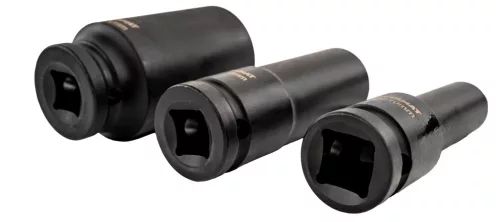 Gépi dugókulcsfej készlet 1/2", 15 részes, 10–30 mm, hosszú 78 mm, CrV, fém kofferben, PM-ZNU-1032T – Powermat (PM1383)
