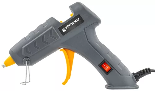 Ragasztópisztoly 60 W, 7 mm-es ragasztórúdhoz, 60 db rúddal, PM-PDK-60T – Powermat (PM1386)