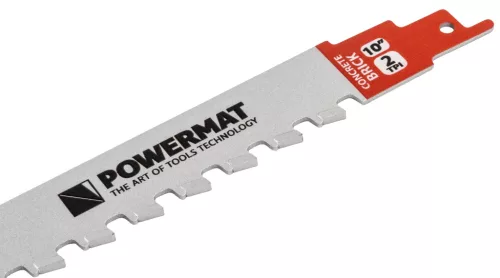 Keményfém orrfűrészlap pórusbetonhoz 240 mm, PM-BDP-240T – Powermat (PM1396)