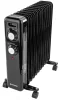 Olajradiátor 2500 W, 11 bordás, termosztáttal és kerekekkel, PM-GOL-3000D – Powermat (PM1399)