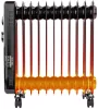 Olajradiátor 2500 W, 11 bordás, termosztáttal és kerekekkel, PM-GOL-3000D – Powermat (PM1399)