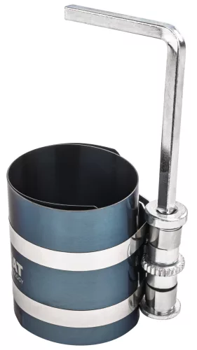 Dugattyúgyűrű-szorító 50–155 mm, 75 mm magas, rozsdamentes acél, PM-ZDPT-155T – Powermat (PM1400)