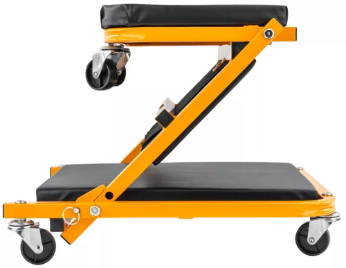 Szerelőfekvő és guruló ülőke 2 az 1-ben, 150 kg teherbírás, 6 kerékkel, PM-LWS-150T – Powermat (PM1401)
