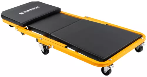 Szerelőfekvő és guruló ülőke 2 az 1-ben, 150 kg teherbírás, 6 kerékkel, PM-LWS-150T – Powermat (PM1401)