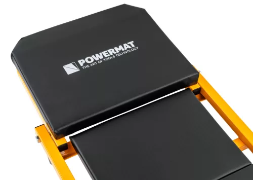 Szerelőfekvő és guruló ülőke 2 az 1-ben, 150 kg teherbírás, 6 kerékkel, PM-LWS-150T – Powermat (PM1401)