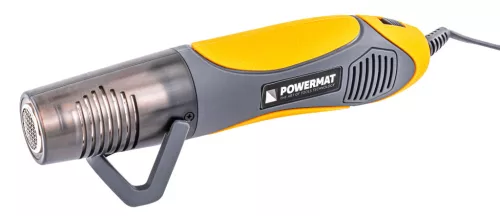 Mini hőlégfúvó 450 W, 280/450 °C, 2 fúvókával és zsugorcsövekkel, PM-MOP-450T – Powermat (PM1405)
