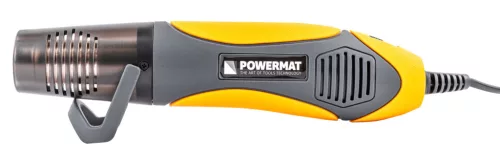 Mini hőlégfúvó 450 W, 280/450 °C, 2 fúvókával és zsugorcsövekkel, PM-MOP-450T – Powermat (PM1405)