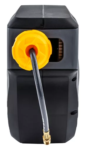 Automata tömlődob levegőtömlővel 14 m, 1/4 col, falra szerelhető, PM-ABNW-14M – Powermat (PM1406)