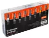 Érvéghüvely készlet, szigetelt, 1200 db, 0,5–10 mm², PM-TZDP-1200T – Powermat (PM1409)