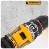 Akkus fúró-csavarozó, ütvefúró 21 V, 55 Nm, 2 × 2 Ah akkuval, kofferben, PM-WA-21V-2M – Powermat (PM1411)