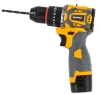 Akkus fúró-csavarozó, ütvefúró 16,8 V, 40 Nm, 2 × 1,5 Ah akkuval, kofferben, PM-WA-16.8V-1.5M – Powermat (PM1412)