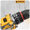 Akkus fúró-csavarozó, ütvefúró 16,8 V, 40 Nm, 2 × 1,5 Ah akkuval, kofferben, PM-WA-16.8V-1.5M – Powermat (PM1412)