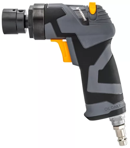 Pneumatikus excentercsiszoló és polírozó 75 mm, 20 000 ford./perc, 2 tányérral, PM-PSMO-75T – Powermat (PM1413)