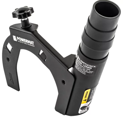 Porelszívó burkolat sarokcsiszolóhoz 115–125 mm, 35/38 mm csatlakozóval, PM-OSK-125MN – Powermat (PM1414)