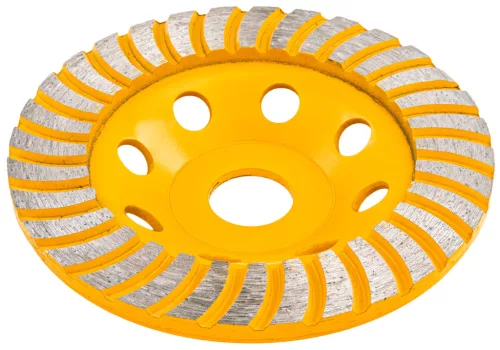 Gyémánt fazékkorong (csiszolótányér) betonhoz és kőhöz 125 mm, PM-DTG-1252T – Powermat (PM1418)