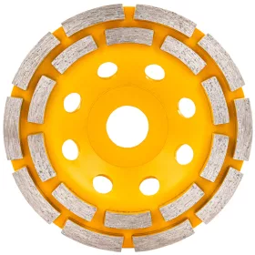   Gyémánt fazékkorong (csiszolótányér) betonhoz 125 mm, 5 mm-es szegmenssel, PM-DTG-1253T – Powermat (PM1419)