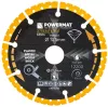 Univerzális gyémánt vágótárcsa 125 mm, 22,23 mm furattal, 1,25 mm, PM-TDCS-1252T – Powermat (PM1421)