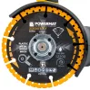 Univerzális gyémánt vágótárcsa 125 mm, 22,23 mm furattal, 1,25 mm, PM-TDCS-1252T – Powermat (PM1421)