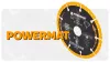 Univerzális gyémánt vágótárcsa 125 mm, 22,23 mm furattal, 1,25 mm, PM-TDCS-1252T – Powermat (PM1421)
