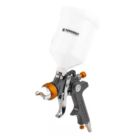   HVLP festékszóró pisztoly 600 ml, 1,4 mm-es fúvókával, PM-PDM-170T – Powermat (PM1426)