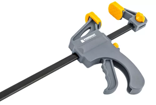 Mini egykezes gyorsszorító 150 × 35 mm, asztalos szorító, PM-SSD-M6T – Powermat (PM1428)