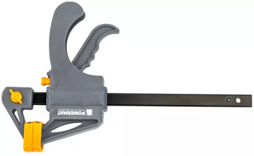 Egykezes gyorsszorító, asztalos szorító 150 × 60 mm (6"), feszítő funkcióval, PM-SSD-6T – Powermat (PM1429)