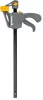 Egykezes gyorsszorító, asztalos szorító 300 × 60 mm, feszítő funkcióval, PM-SSD-12T – Powermat (PM1432)