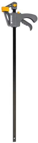 Egykezes gyorsszorító, asztalos szorító 600 × 60 mm, feszítő funkcióval, PM-SSD-24T – Powermat (PM1434)