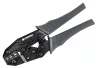 Érvéghüvely krimpelő fogó racsnis, 0,5–6 mm², 220 mm, PM-ZDK-1T – Powermat (PM1436)