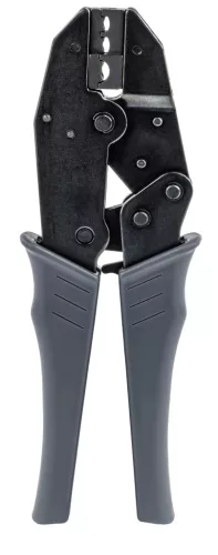 Érvéghüvely krimpelő fogó racsnis, 0,5–6 mm², 220 mm, PM-ZDK-1T – Powermat (PM1436)