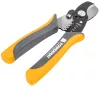 Blankoló és kábelvágó fogó 170 mm, 2,1–8,4 mm² (AWG 14–8), CrV, PM-STN-1T – Powermat (PM1439)