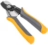 Blankoló és kábelvágó fogó 170 mm, 2,1–8,4 mm² (AWG 14–8), CrV, PM-STN-1T – Powermat (PM1439)
