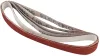 Szalagcsiszoló (ujjcsiszoló) adapter sarokcsiszolóhoz M14, 452 × 15 mm, 5 szalaggal, PM-ASTDS-452T – Powermat (PM1442)
