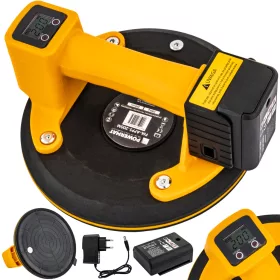   Akkus vákuumos tapadókorong, emelő 200 kg, 200 mm, 3,6 V, PM-APPS-200M – Powermat (PM1446)
