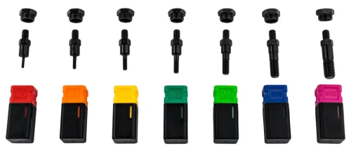 Kézi nitanya-behúzó fogó M3–M12, 360 mm, 7 cserélhető fejjel, kofferben, PM-NIR-360T – Powermat (PM1447)