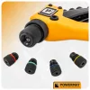 Kézi popszegecshúzó fogó 2,4–4,8 mm, szegecselő fogó 4 cserélhető fejjel, PM-NIR-200T – Powermat (PM1449)