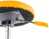 Gurulós műhelyszék, szerelőszék állítható magassággal 400–520 mm, 150 kg, 2 tálcával, PM-SWA-150T – Powermat (PM1455)