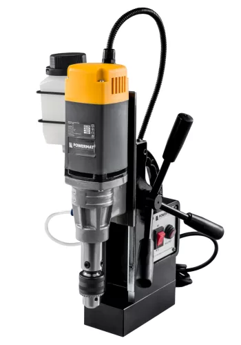 Mágnestalpas fúrógép 1500 W, 11 500 N, max. 50 mm, Weldon 19 mm, PM-WM-1500M – Powermat (PM1456)