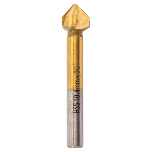 Kúpos süllyesztő, sorjázó fúró készlet HSS, 6 részes, 6,3–20,5 mm, 90°, PM-ZPM-6T – Powermat (PM1457)