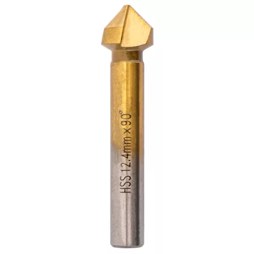 Kúpos süllyesztő, sorjázó fúró készlet HSS, 6 részes, 6,3–20,5 mm, 90°, PM-ZPM-6T – Powermat (PM1457)