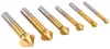 Kúpos süllyesztő, sorjázó fúró készlet HSS, 6 részes, 6,3–20,5 mm, 90°, PM-ZPM-6T – Powermat (PM1457)